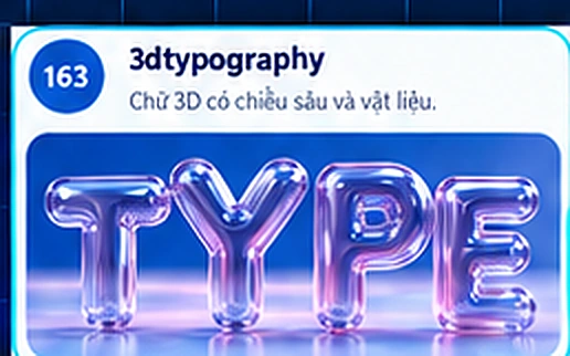 3dtypography