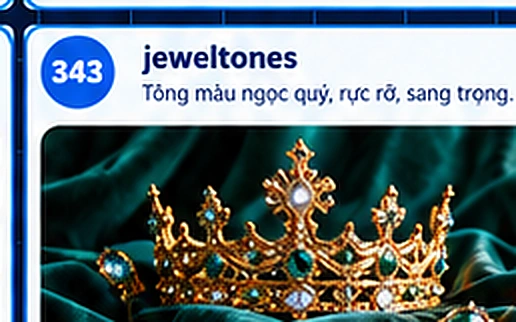 jeweltones