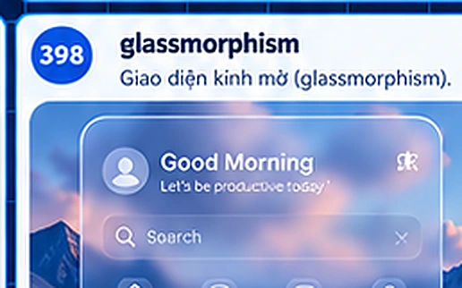 glassmorphism