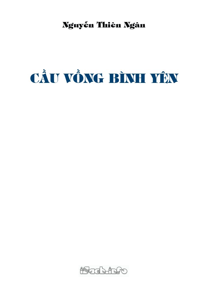 Cầu Vồng Bình Yên