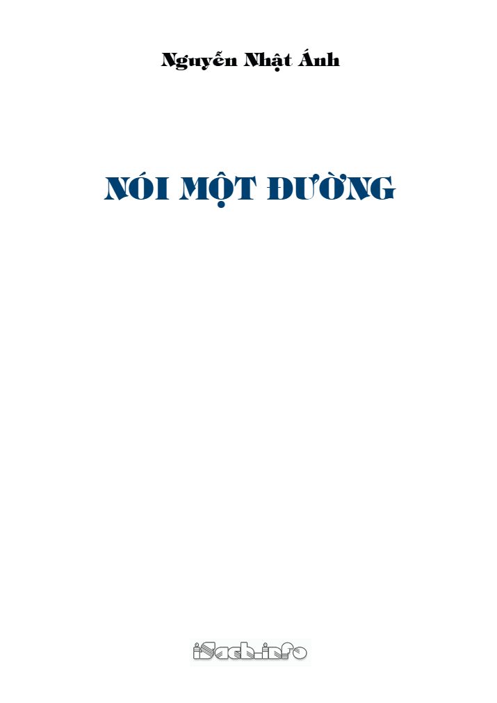 Nói Một Đường