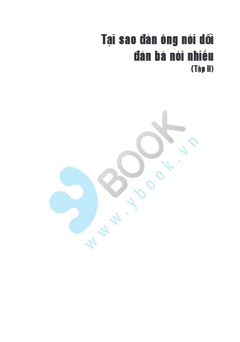 Tại sao đàn ông nói dối