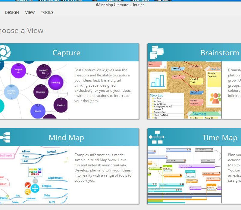 Phần mềm vẽ sơ đồ tư duy
