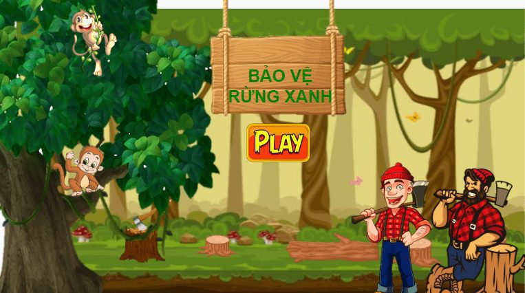 Trò chơi bảo vệ rừng xanh