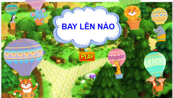 Trò chơi powerpoint bay lên nào