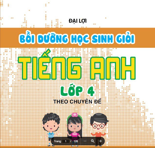 Bồi dưỡng học sinh giỏi tiếng anh lớp 4