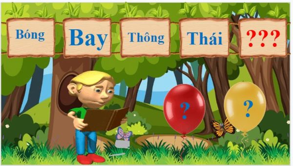 Trò chơi powerpoint bóng bay thông minh