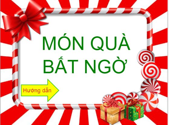 Trò chơi món quà bất ngờ