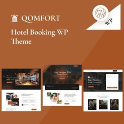 Qomfort - Hotel Booking WordPress Theme