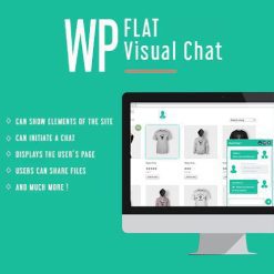 WP Flat Visual Chat - Live Chat & Remote View for Wordpress