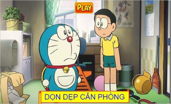 Trò chơi nobita dọn phòng