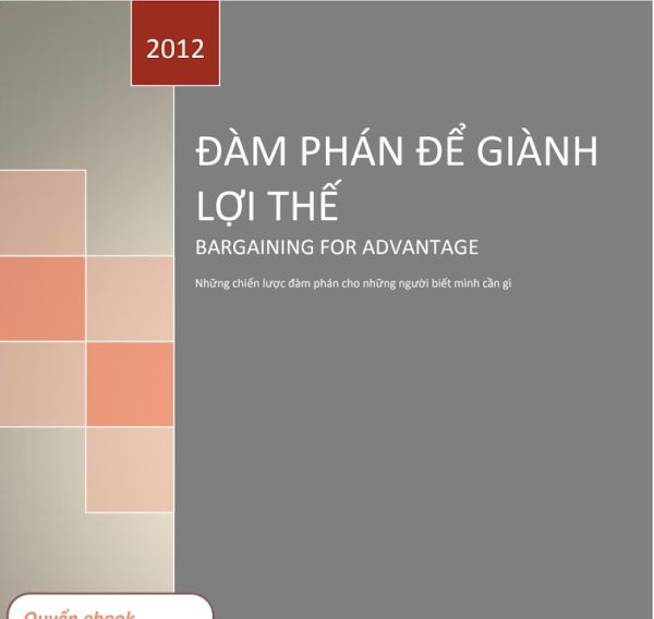 Đàm phán để dành lợi thế