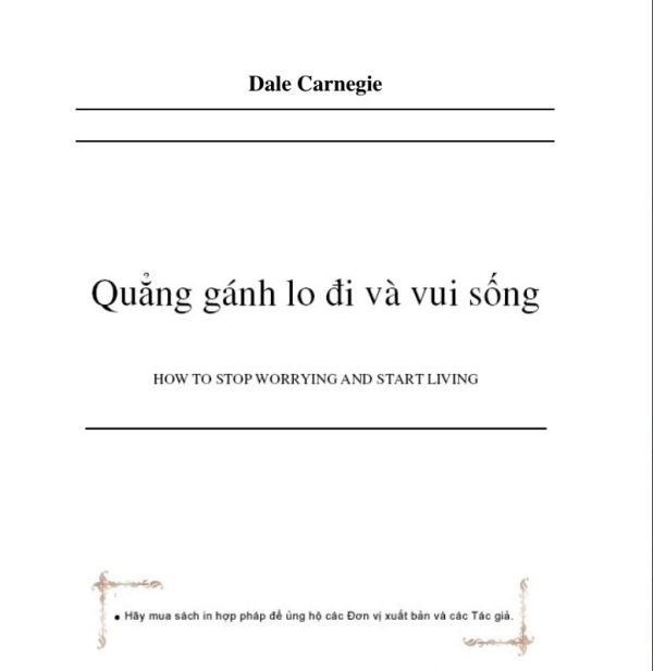 Quảng gánh lo vui sống